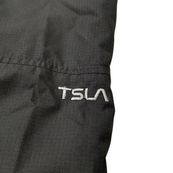 TSLA Snow Ski Pants Youth Medium 10/12 Black Insulated Ripstop Outdoor Travel - Picture 5 of 11